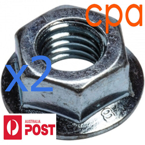 BAR NUTS (2)- Husqvarna 362 365 371 372 372XP CHAINSAW