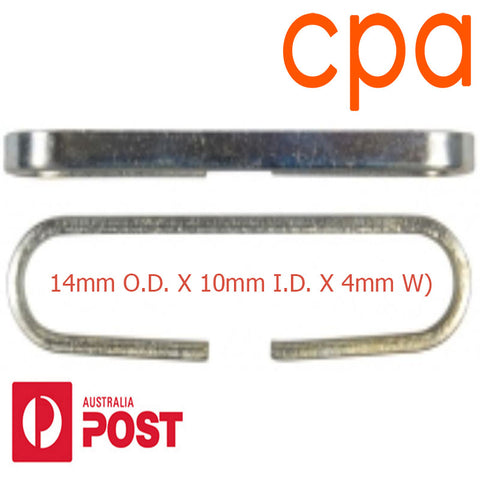 Chainsaw Bar Spacer Adapter (1)- 14mm O.D. X 10mm I.D. X 4mm W