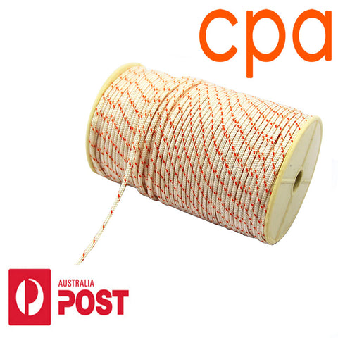 Starter Cord Rope pull starter - 100m (330ft.)  X 3.5mm for Chainsaw, Mower, Small Engines
